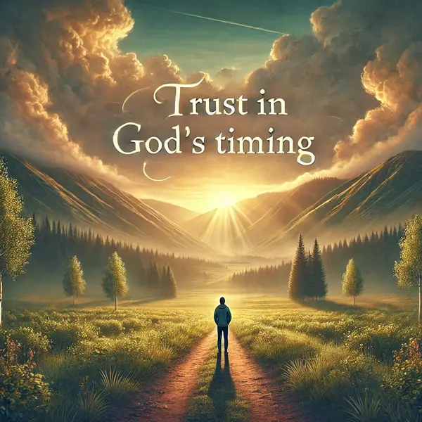 Trust in God's Timing