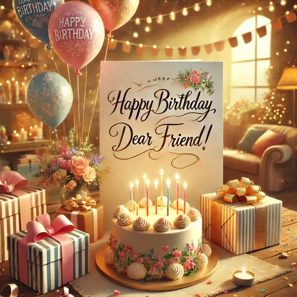 Heartfelt Birthday Wishes for a Dear Friend