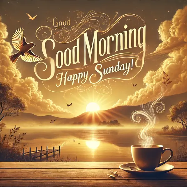 Inspirational Good Morning Happy Sunday Message