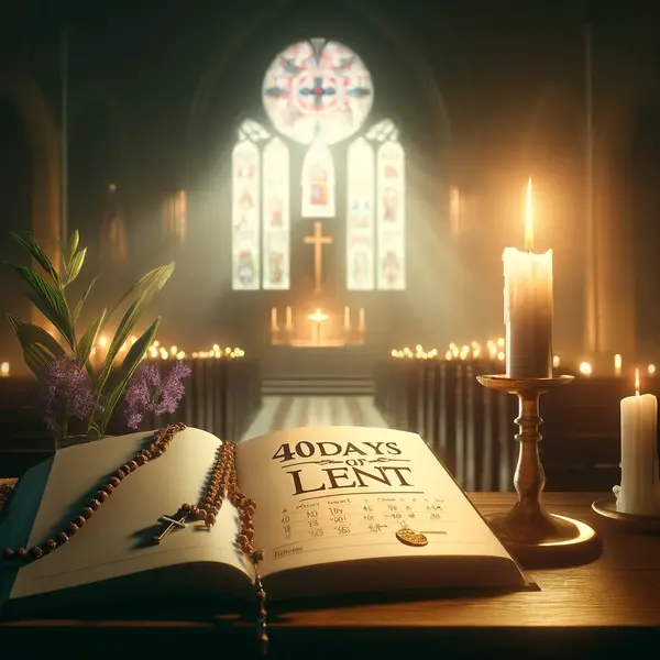 Reflection and 40 Days of Lent Prayers Catholic