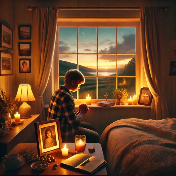 Evening prayers for love, trust, and guidance