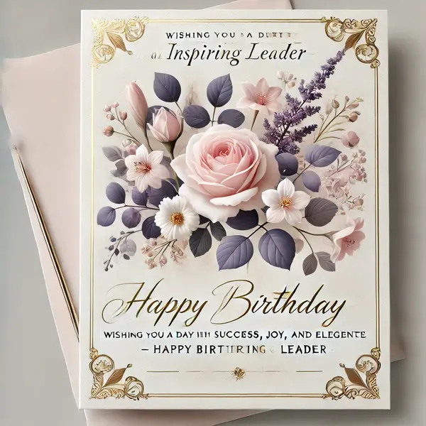 Elegant birthday quotes for female supervisor