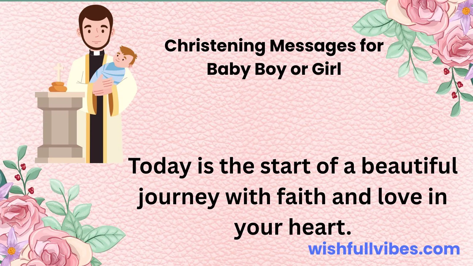 Christening Messages for Baby Boy or Girl
