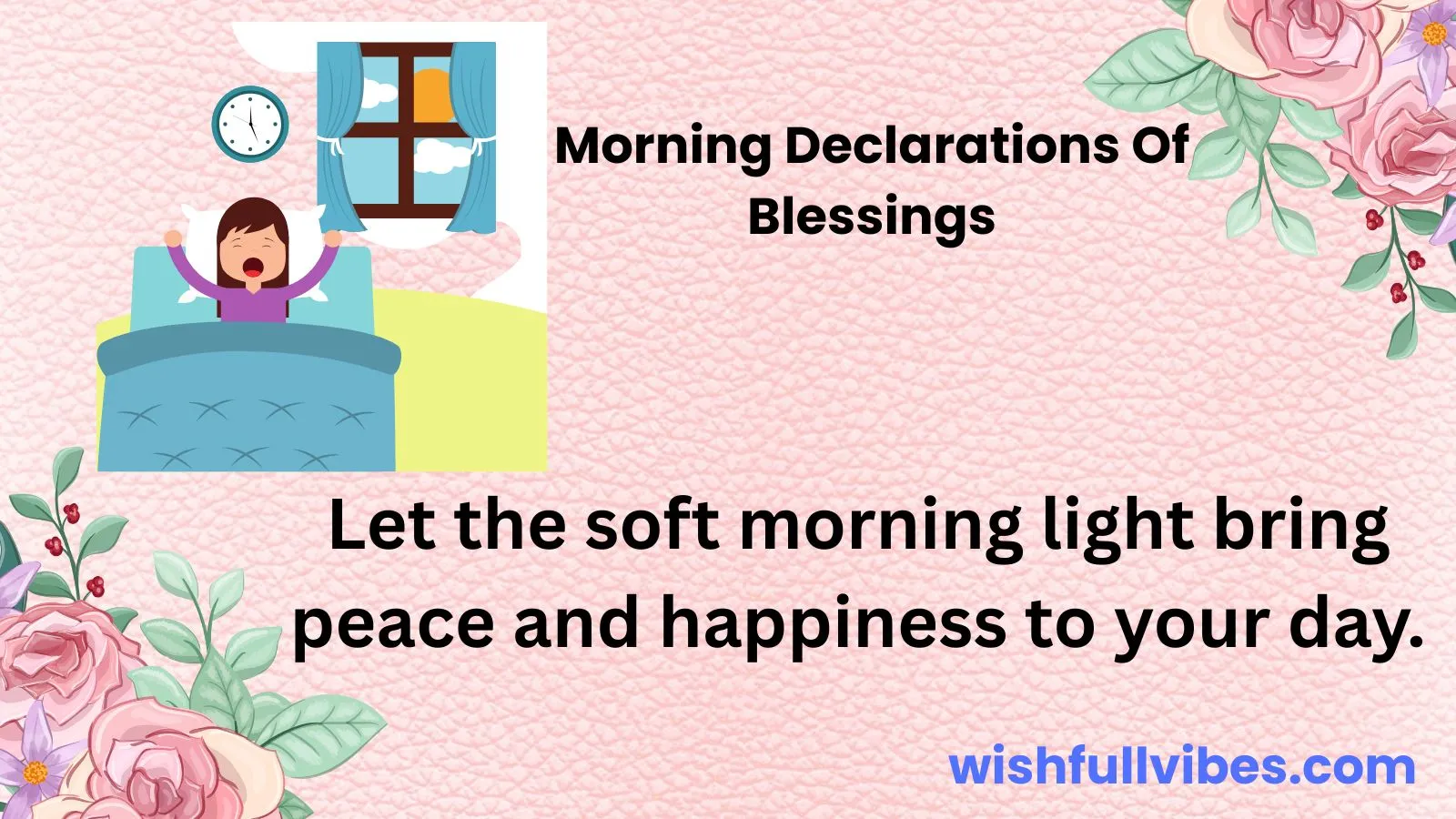 Morning Declarations of Blessings