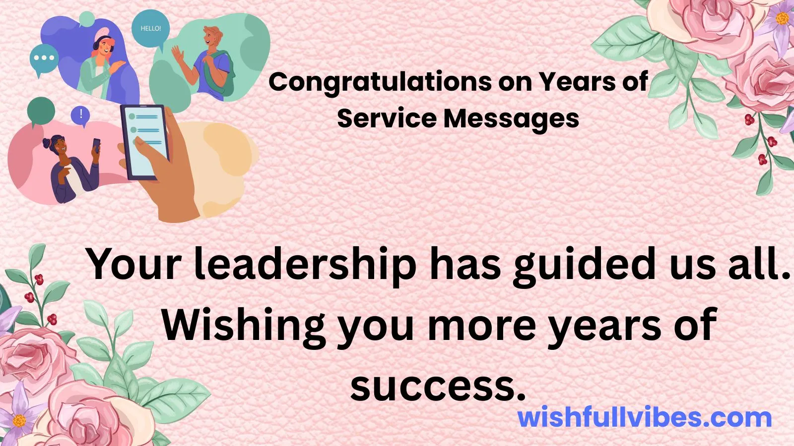 Congratulations on Years of Service Messages