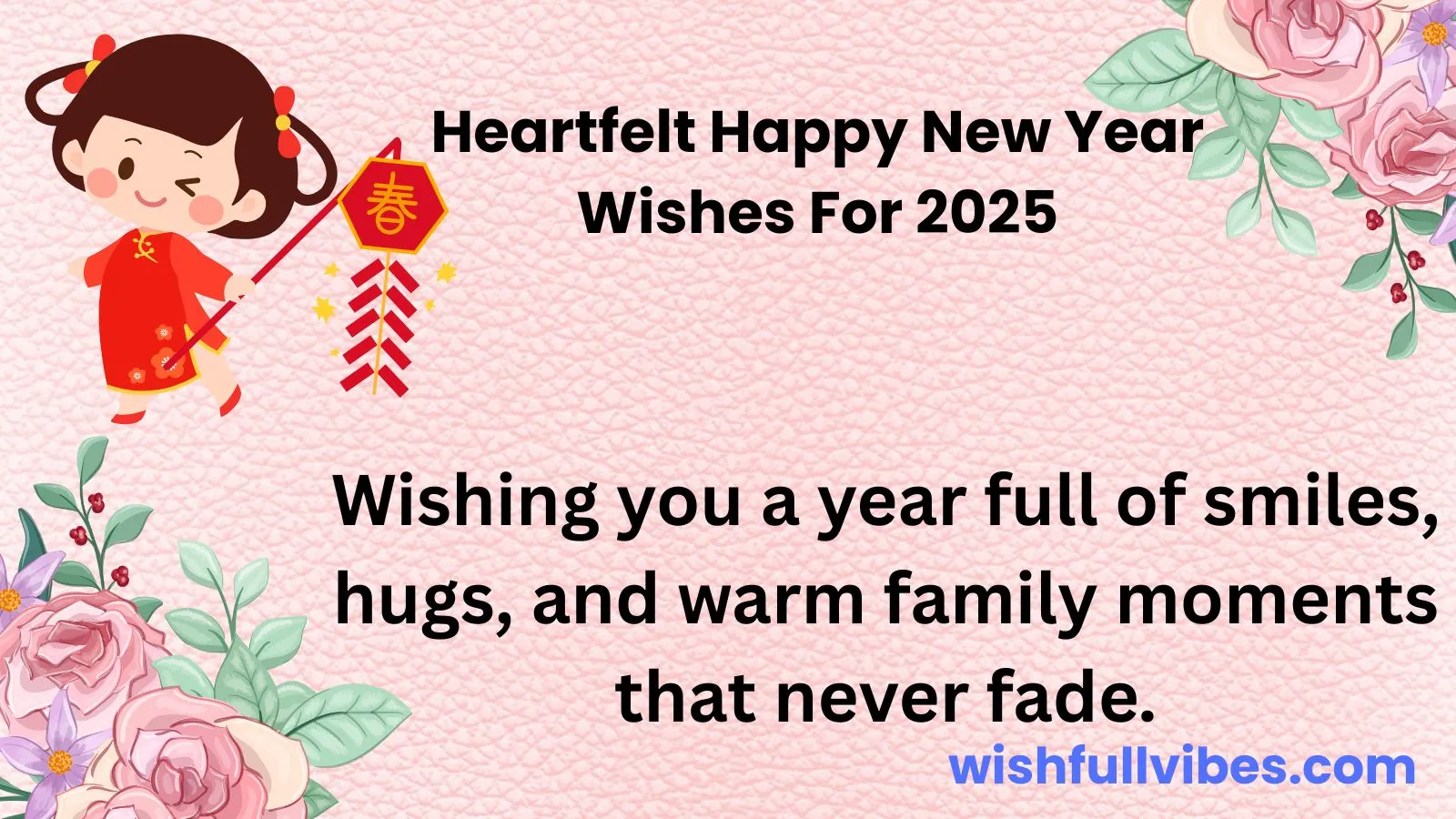 Heartfelt Happy New Year Wishes for 2025