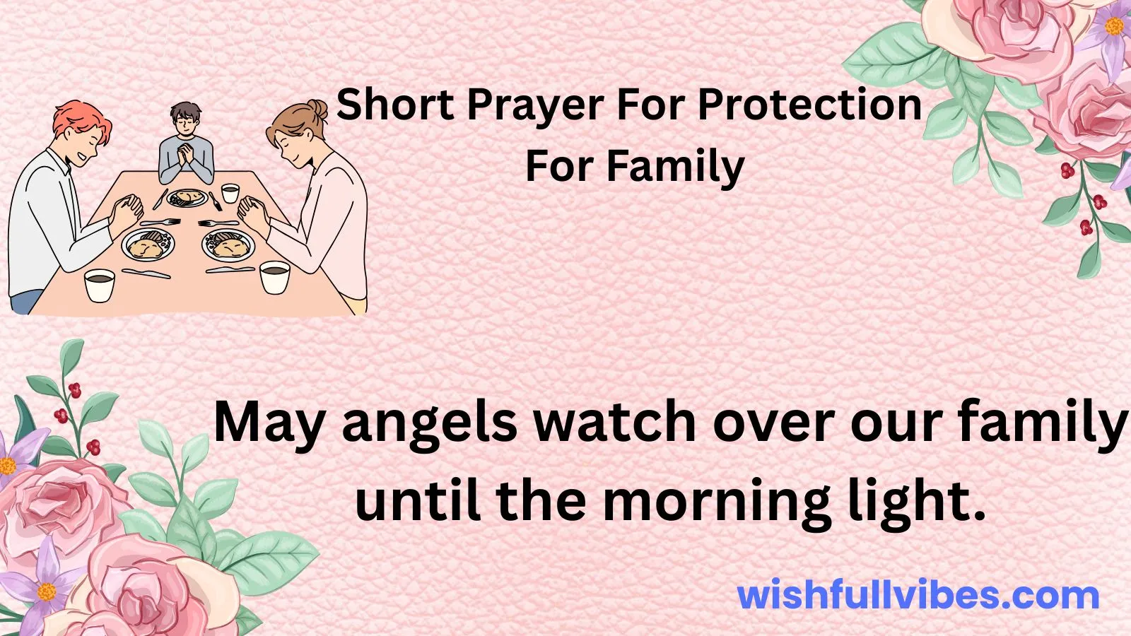Short Prayer for Protection for Family