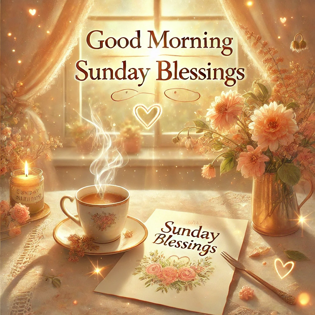 Good Morning Sunday Blessings for Loved Ones