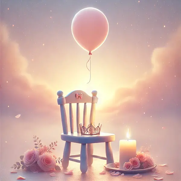 Messages to Share on Social Media for a First Birthday After Loss