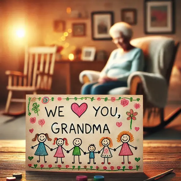 Touching Words for Grandma from Grandkids