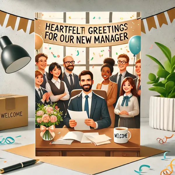 Heartfelt Greetings for New Manager