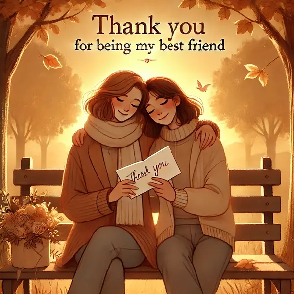Thank You Message for Best Friend
