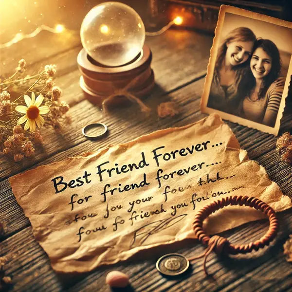 Emotional message for a best friend forever