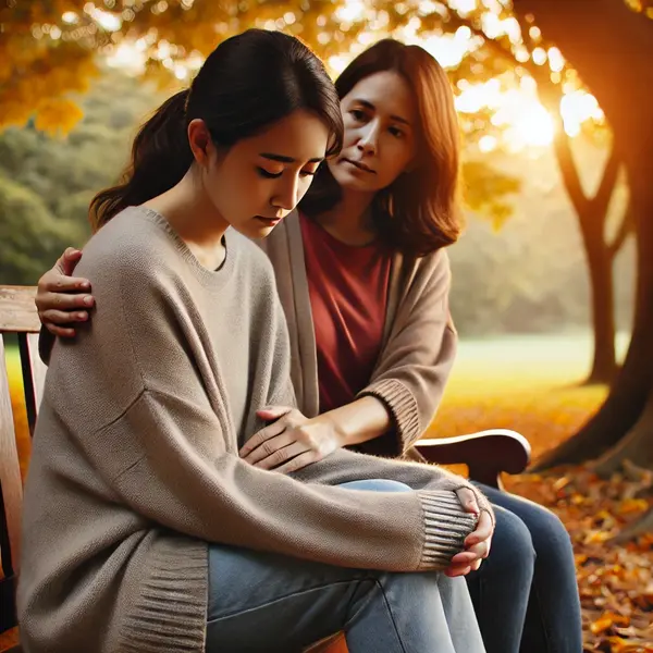 Emotional support during bereavement