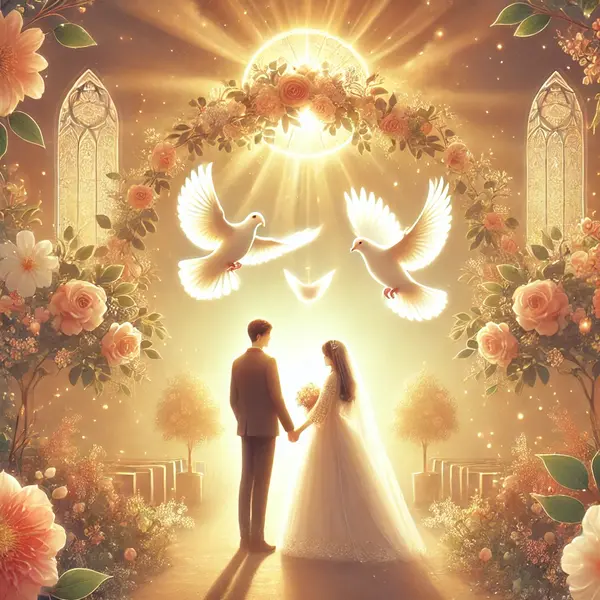 Faith-filled wishes for a happy marriage