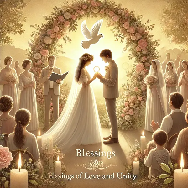 Meaningful wedding blessings for love and unity