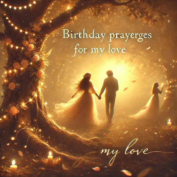 Birthday Prayer Messages for My Love