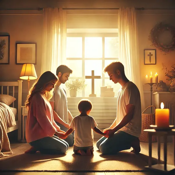 Prayers of renewal and love for the family.