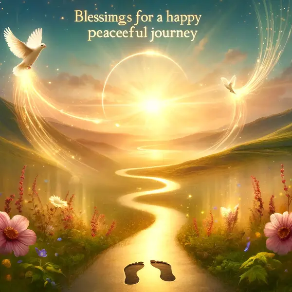 Blessings for a Happy and Peaceful Journey