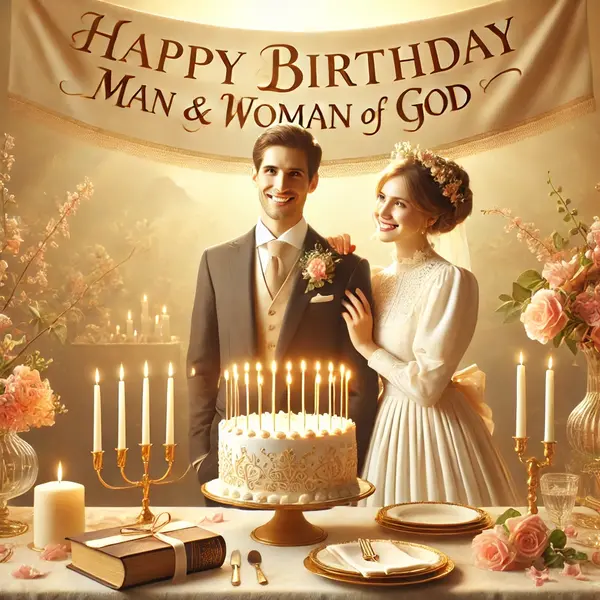 Happy Birthday Wishes for Woman and Man of God
