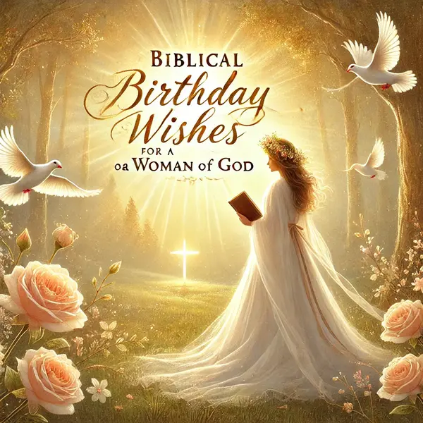 Biblical Birthday Wishes for a Woman of God