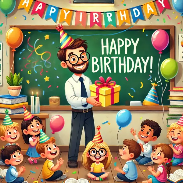Birthday Wishes for Students from Teacher