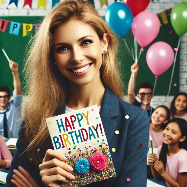 Encouraging Birthday Wishes for Students from Teacher