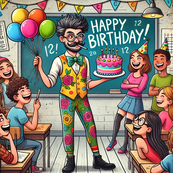 Funny Birthday Wishes for Students from Teacher