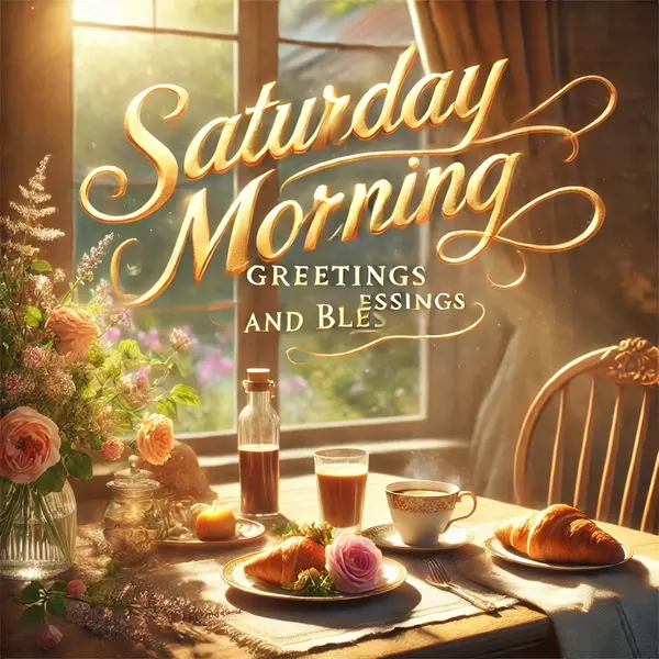 Saturday Morning Greetings and Blessings