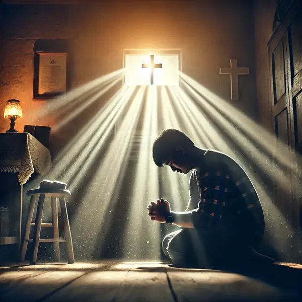 Pray God for Help and Miracle in Difficult Time for Healing