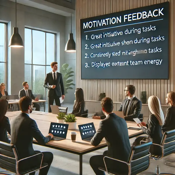 Detailed Training Feedback Sample Answers for Motivation