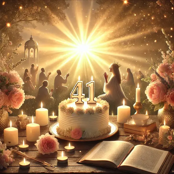 Blessings and Prayers for a 41st Birthday