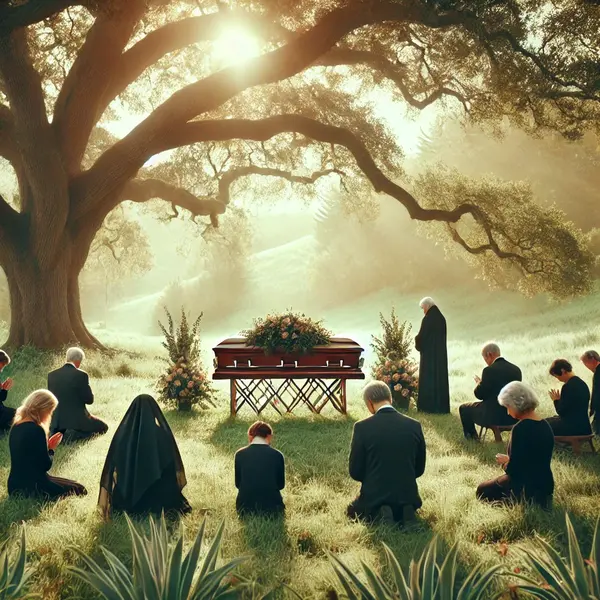Peaceful Funeral Prayers for Mourning Families