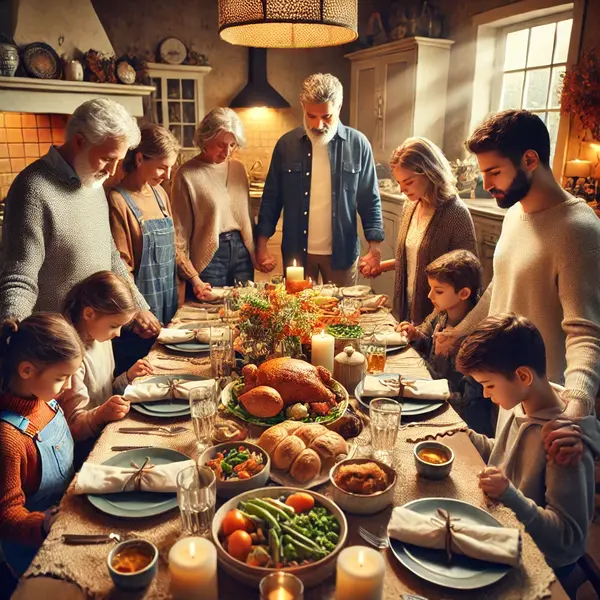 Thankful Blessing Before Eating a Meal