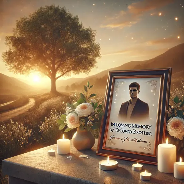 Tribute Message for a Deceased Brother