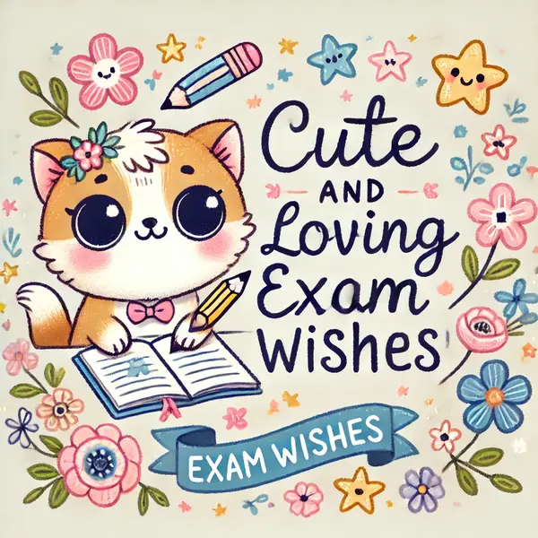 Cute and Loving Exam Wishes