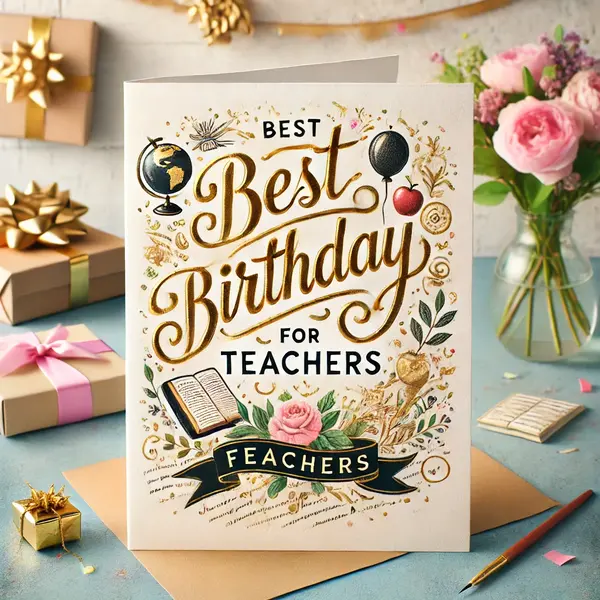 Best Birthday Greetings for Teachers