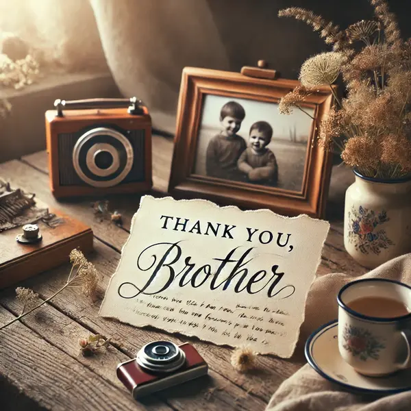 Appreciation and Thank You Messages for Brother