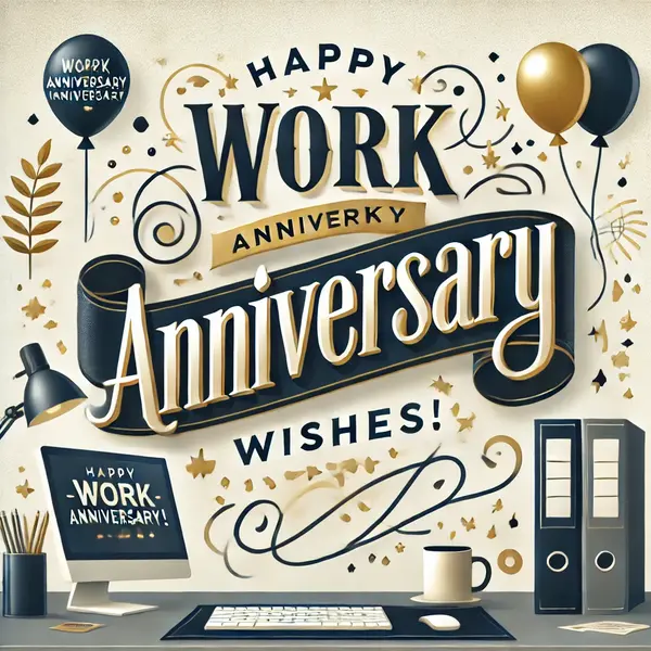 Work Anniversary Wishes