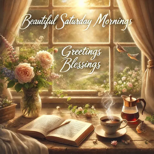 Beautiful Saturday Mornings Greetings Blessings