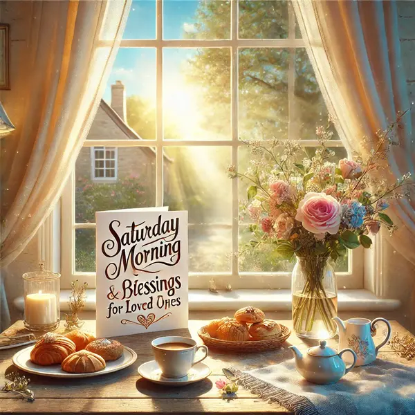 Beautiful Saturday Mornings Greetings Blessings for Loved Ones