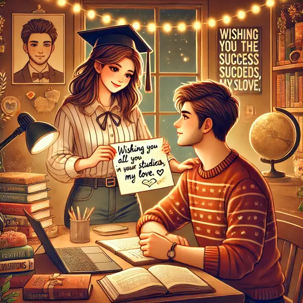 Heartfelt Wishes for Boyfriend’s Academic Success