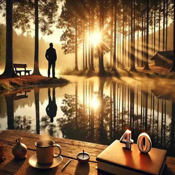 Inspirational 40th Birthday Messages for Self-Reflection