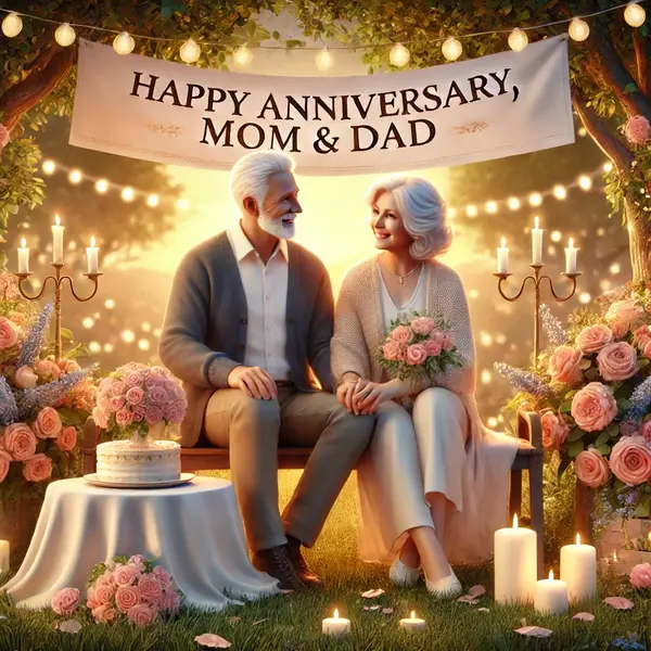 Romantic Anniversary Wishes for Parents