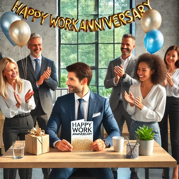 Work Anniversary Messages for Long-Term Employees