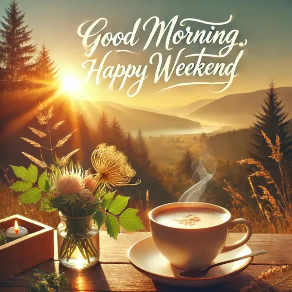 Inspirational Good Morning Happy Weekend Wishes