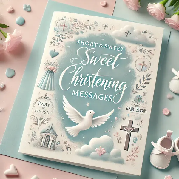 Short and Sweet Christening Messages
