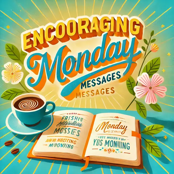 Encouraging Monday Messages for Social Media