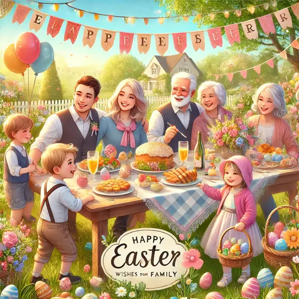 Happy Easter Wishes for Family