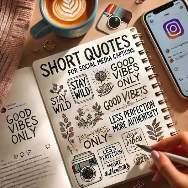 Short Quotes for Social Media Captions